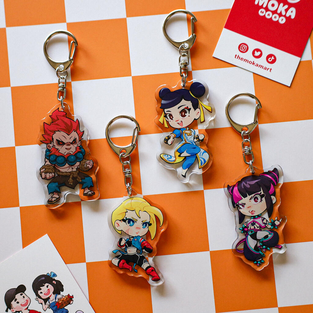 Street Fighter 6 - Keychains