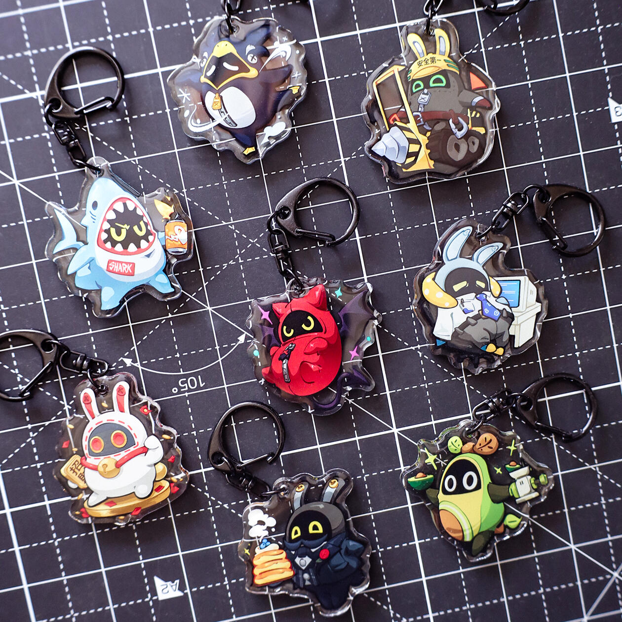 Zenless Zone Zero - Bangboo Keychains