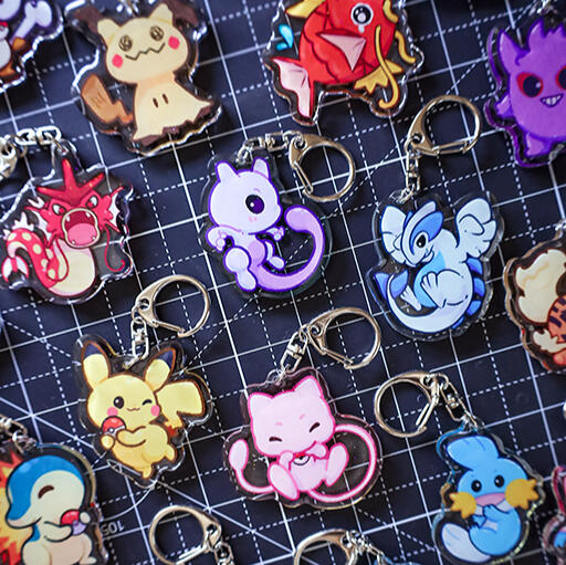 Poke Charms - Keychains