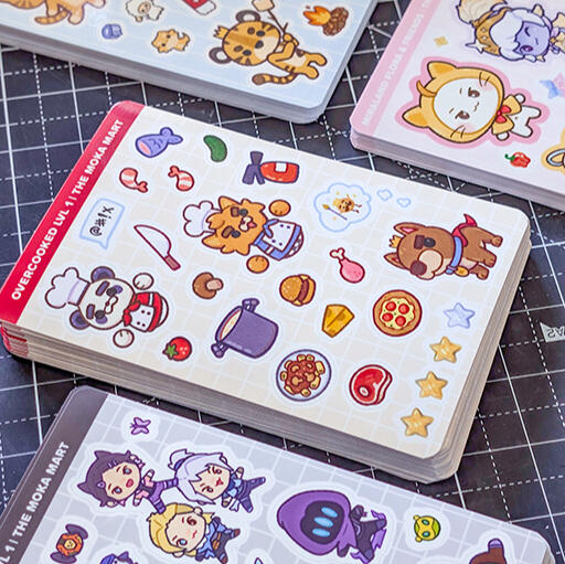 Overcooked - Sticker Sheets