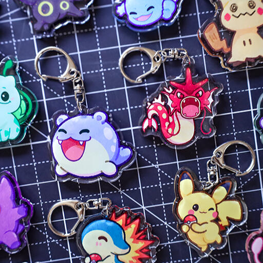 Poke Charms - Keychains