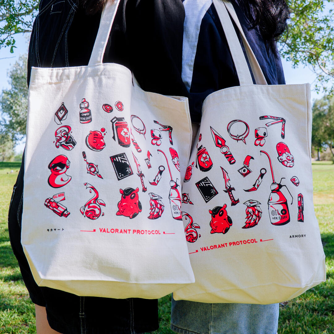 Valorant Design - Protocol Tote Bag