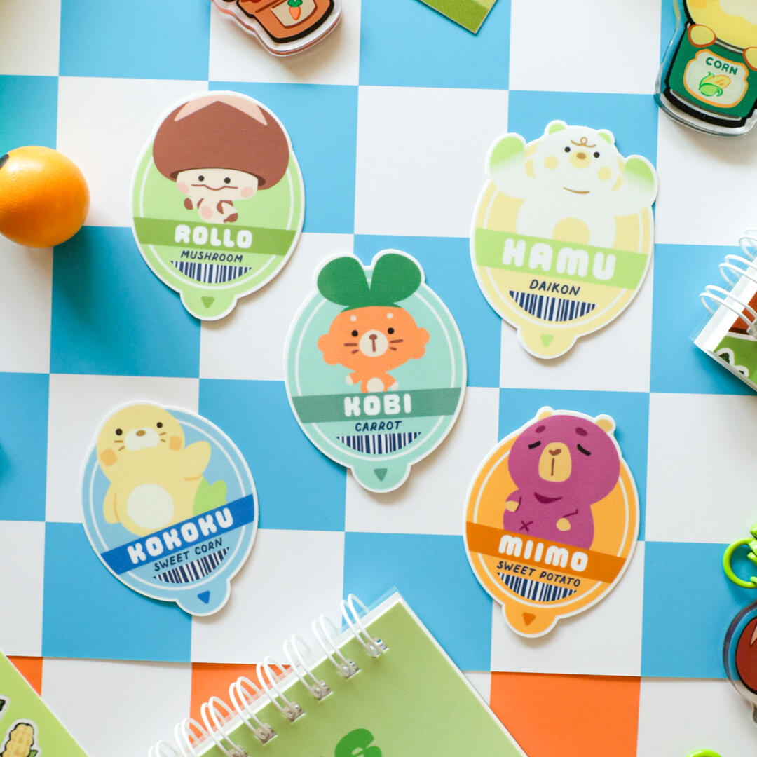 Original Character Art - Grubkins Stickers