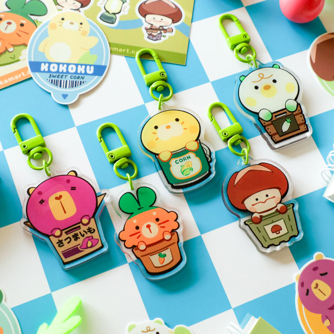 Original Character Art - Grubkins Keychains